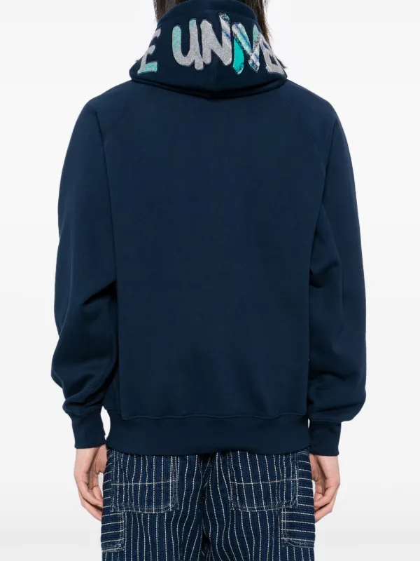AAPE BY *A BATHING APE® ロゴ パーカー | ブルー | FARFETCH JP