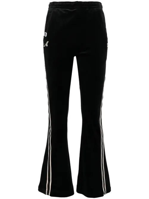 Pantalon évasé à patch logo - AAPE BY *A BATHING APE® - Modalova