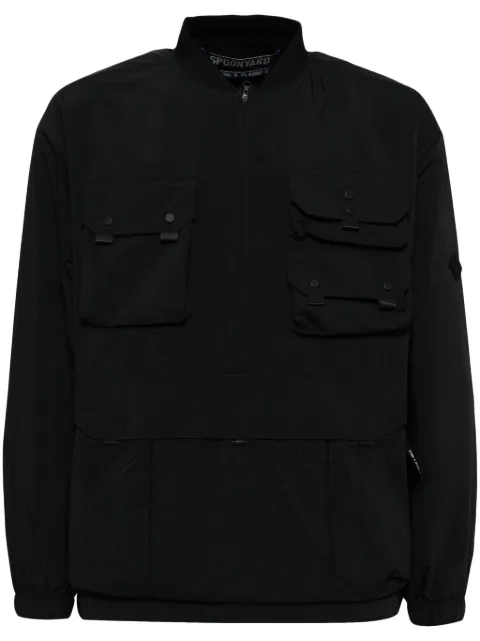 Spoonyard multi pocket long-sleeves windbreaker