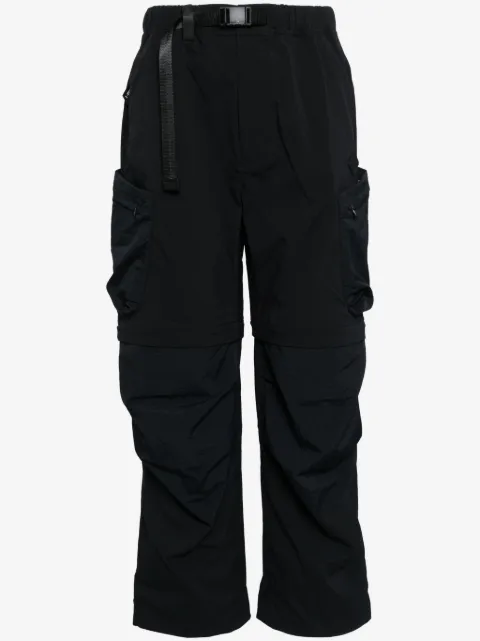 Spoonyard belted tapered cargo trousers