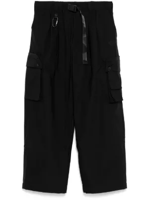Palm Angels x Moncler x Palm Angels ワイドパンツ | ブラック
