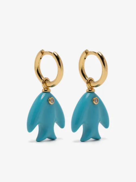 Eshvi aretes en forma de pez