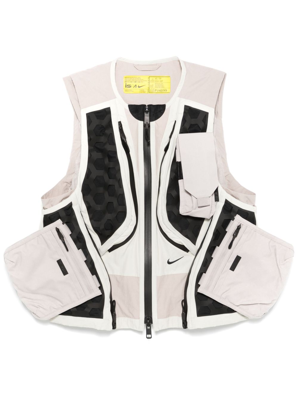 Shop Nike Ispa Mille Vest In Grey