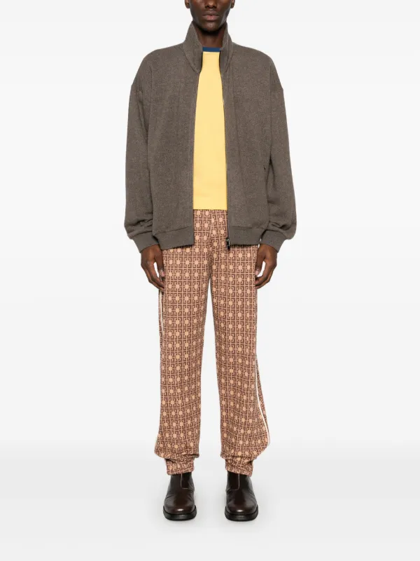 Wales Bonner Power トラックパンツ | ブラウン | FARFETCH JP
