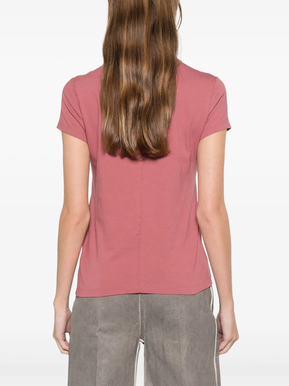 Rick Owens Level T-shirt Roze