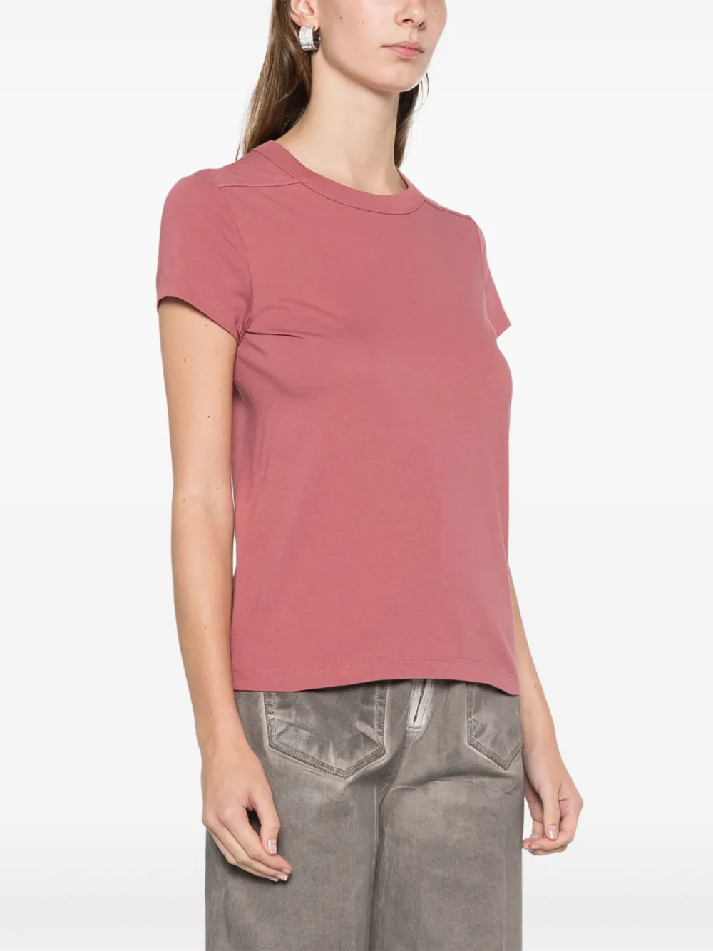 Rick Owens Level T-shirt Roze