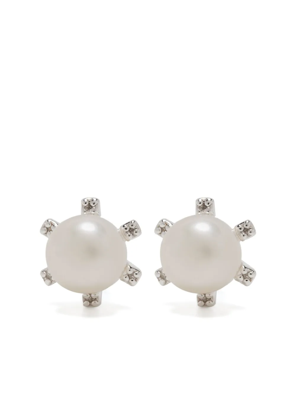 pearl-stud earrings