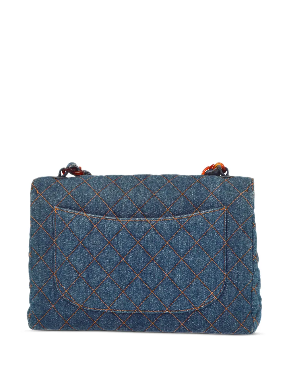 CHANEL Pre-Owned 1997 Jumbo Classic Flap schoudertas - Blauw