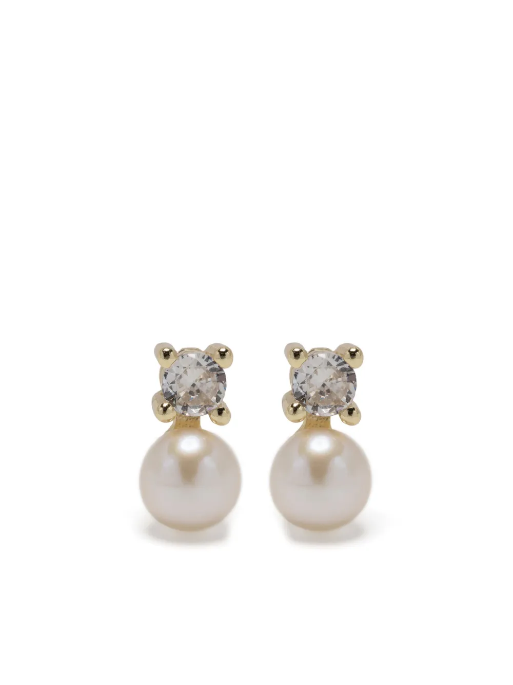 pearl-stud earrings