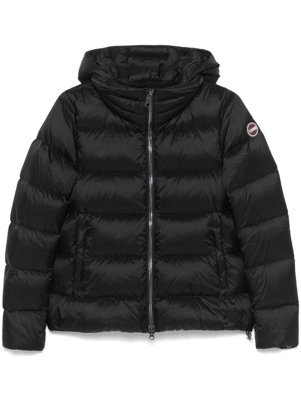 Colmar logo-patch puffer jacket - Nero