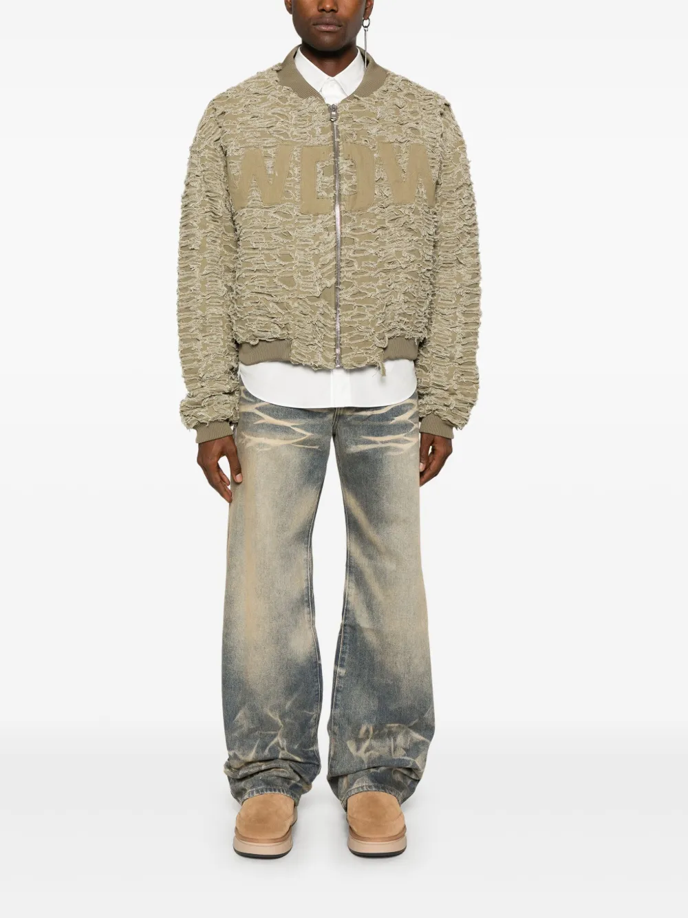 Who Decides War Husk bomber jacket - Beige