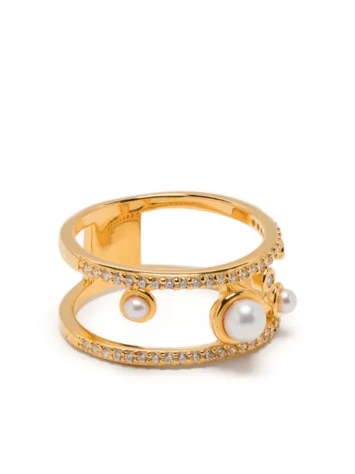Eshvi bague à perle - Or - Eshvi - Modalova