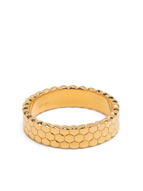 Eshvi honeycomb ring
