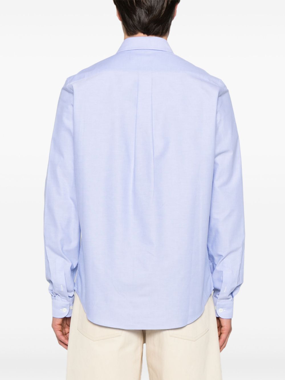 Marni logo-patch shirt Men