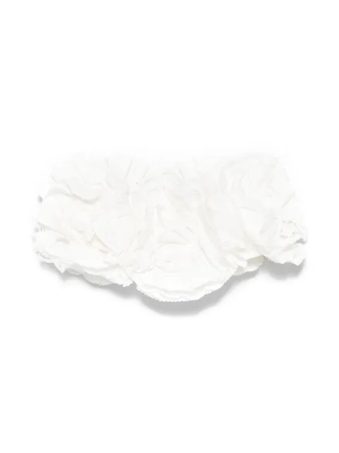 SHUSHU/TONG floral-appliqué collar