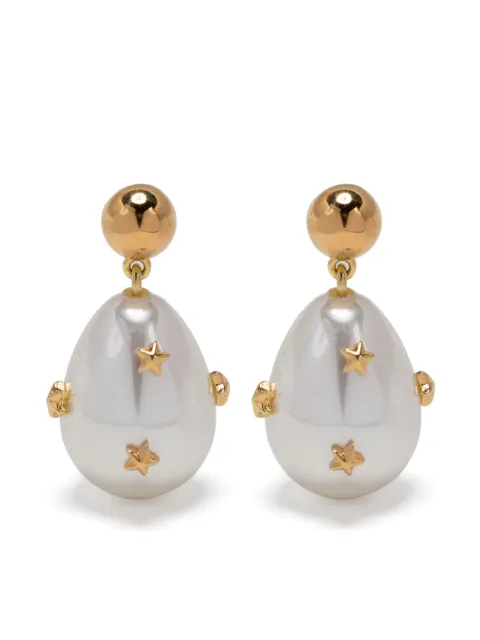 Eshvi mini galaxy drop earrings