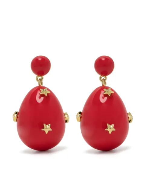 Eshvi mini galaxy drop earrings