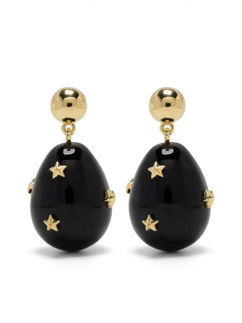 Eshvi Galaxy ピアス - ブラック Eshvi Galaxy ピアス - ブラック