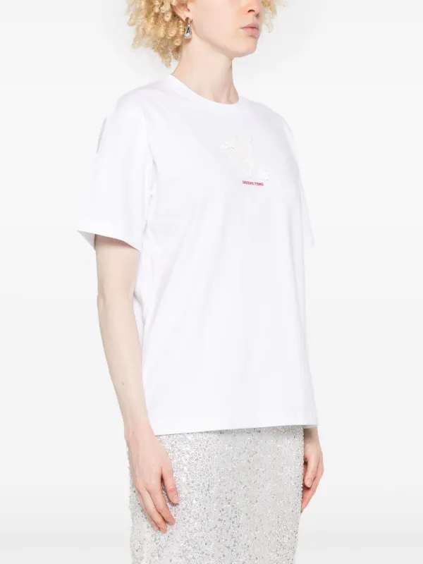 shushutong トップス xs SHUSHU/TONG front-inserts Cotton Shirt | White | FARFETCH