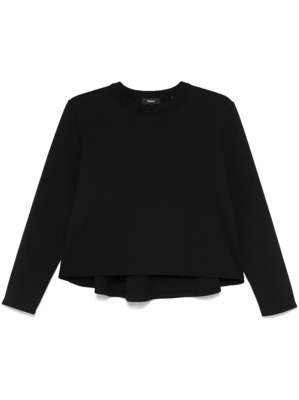 Theory A line Sweater Black FARFETCH AU