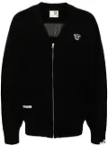 AAPE BY *A BATHING APE® Moonface logo cardigan - Black