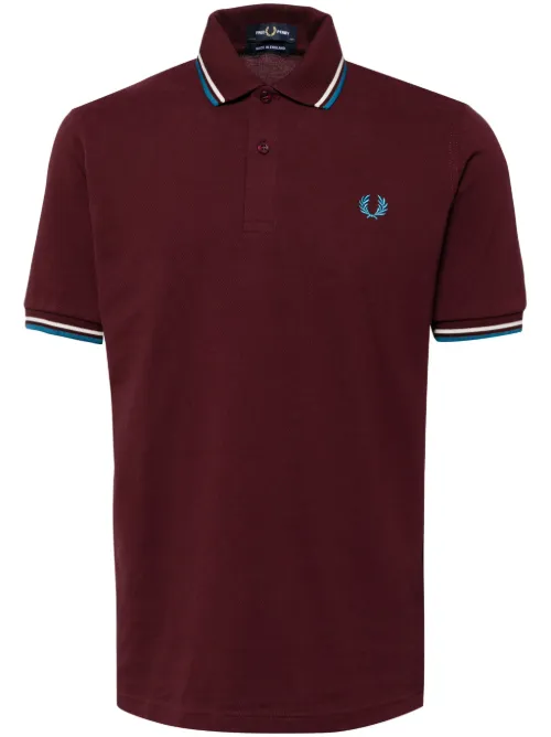Polo à logo brodé - Fred Perry - Modalova