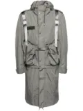 Spoonyard detachable-panel hooded jacket - Grey