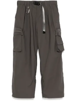Fumito Ganryu サルエル カーゴパンツ | グリーン | FARFETCH JP