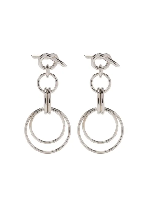 Eshvi sterling silver earrings