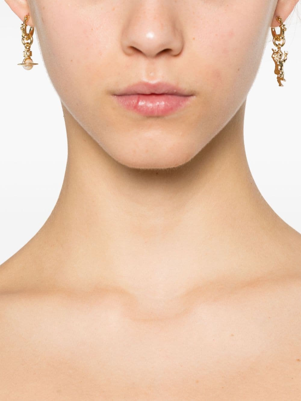 Vivienne Westwood Anglo earrings - Goud