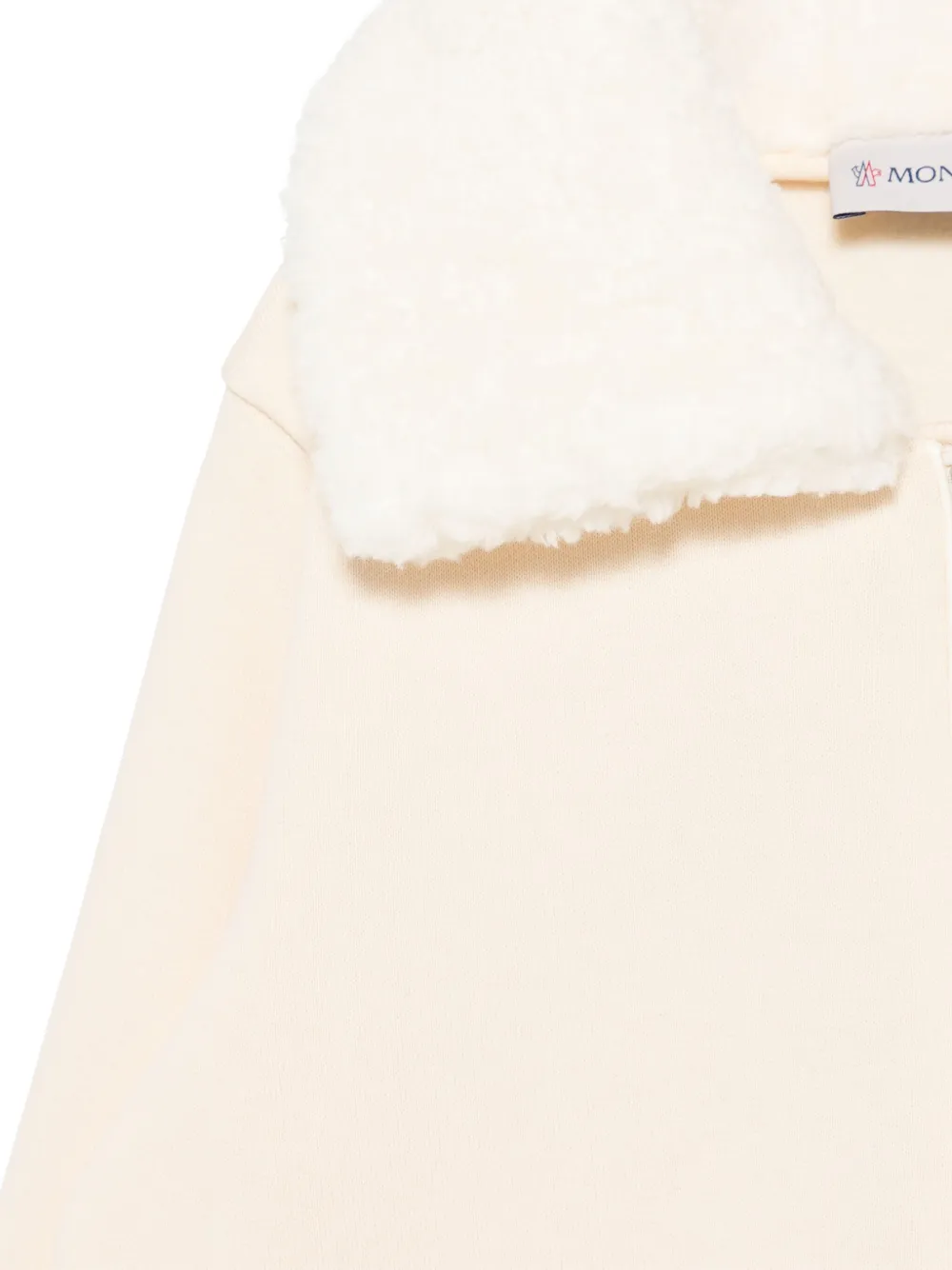 Moncler Enfant Sweater met rits Beige
