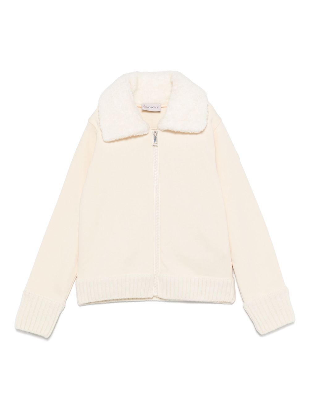 Moncler Enfant zip-up sweatshirt - Neutrals