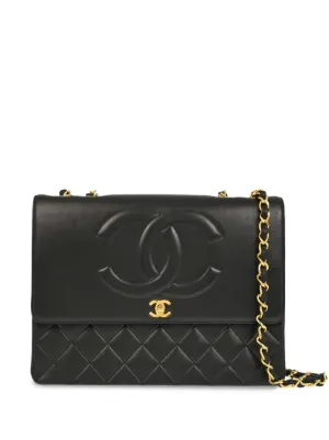 CHANEL Pre-Owned キルティング ショルダーバッグ | ブラック