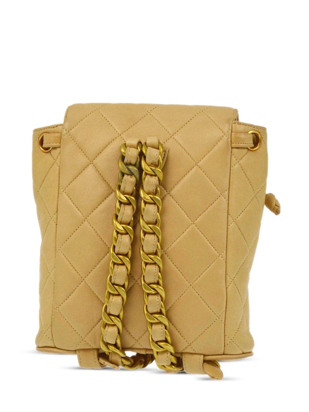 CHANEL Pre-Owned 1992 Duma rugzak - Beige