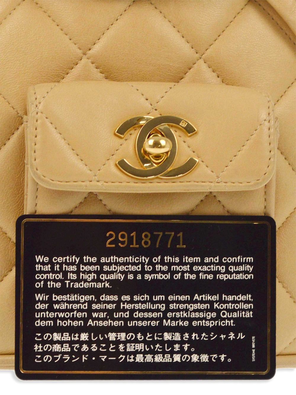 CHANEL 1992 small Duma backpack Women