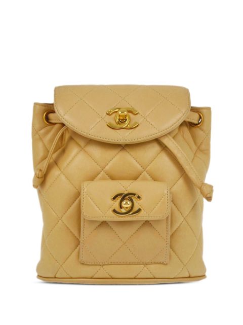 HOT SALE CHANEL 1992 small Duma backpack Women