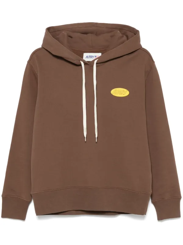 Autry ロゴ パーカー | ブラウン | FARFETCH JP