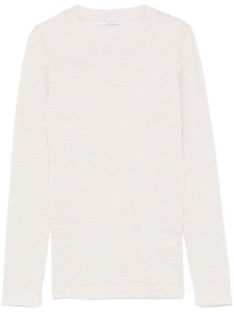 Brunello Cucinelli melange-effect sweater Women