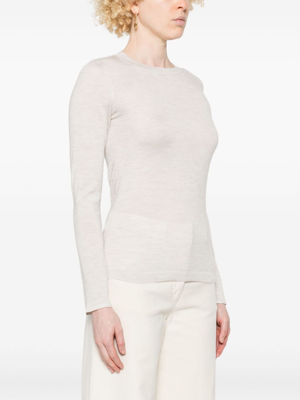 Brunello Cucinelli melange-effect sweater Women