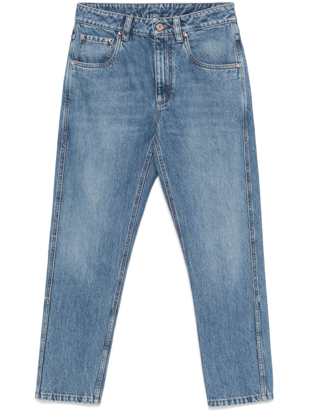 Brunello Cucinelli Jeans affusolati - Blu