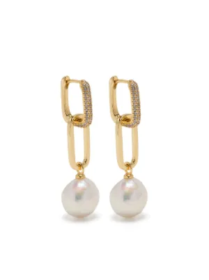 Swarovski Imber ドロップピアス | ゴールドトーン | FARFETCH JP