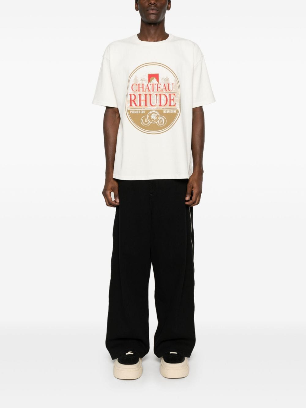 RHUDE Premier Cut T-shirt - Wit