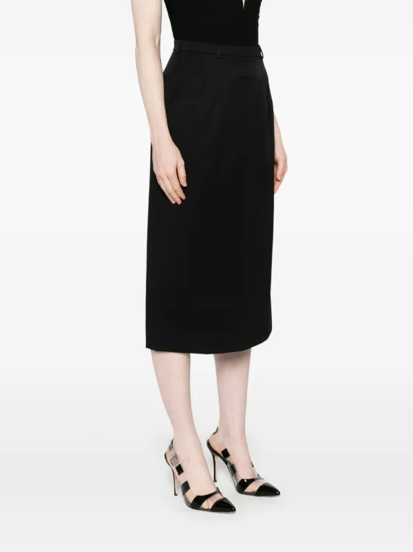 Dolce & Gabbana ギャバジンスカート | ブラック | FARFETCH JP