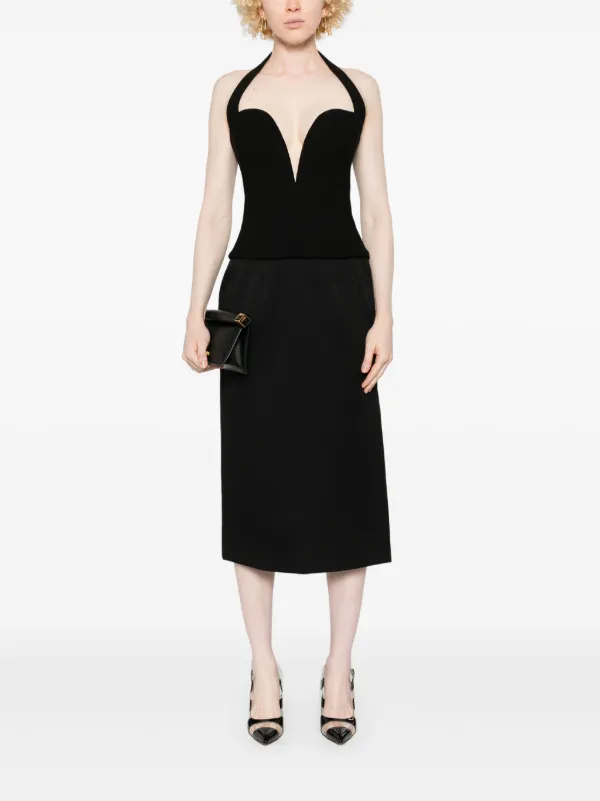 Dolce & Gabbana ギャバジンスカート | ブラック | FARFETCH JP