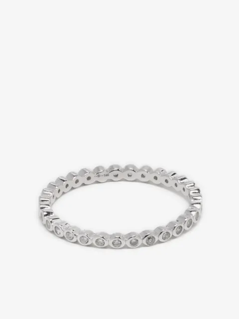 Eshvi crystal eternity band