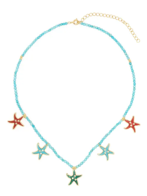 Collier à pendentif étoile de mer - Eshvi - Modalova