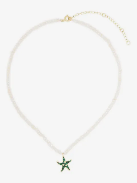 Eshvi collar de perlas