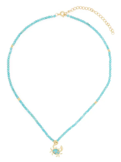 Eshvi crab necklace