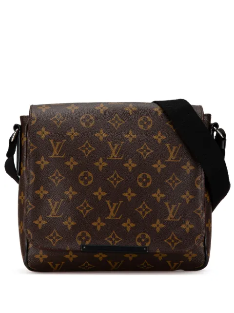 Louis Vuitton Pre-Owned 2013 Monogram Macassar District PM crossbody bag WOMEN