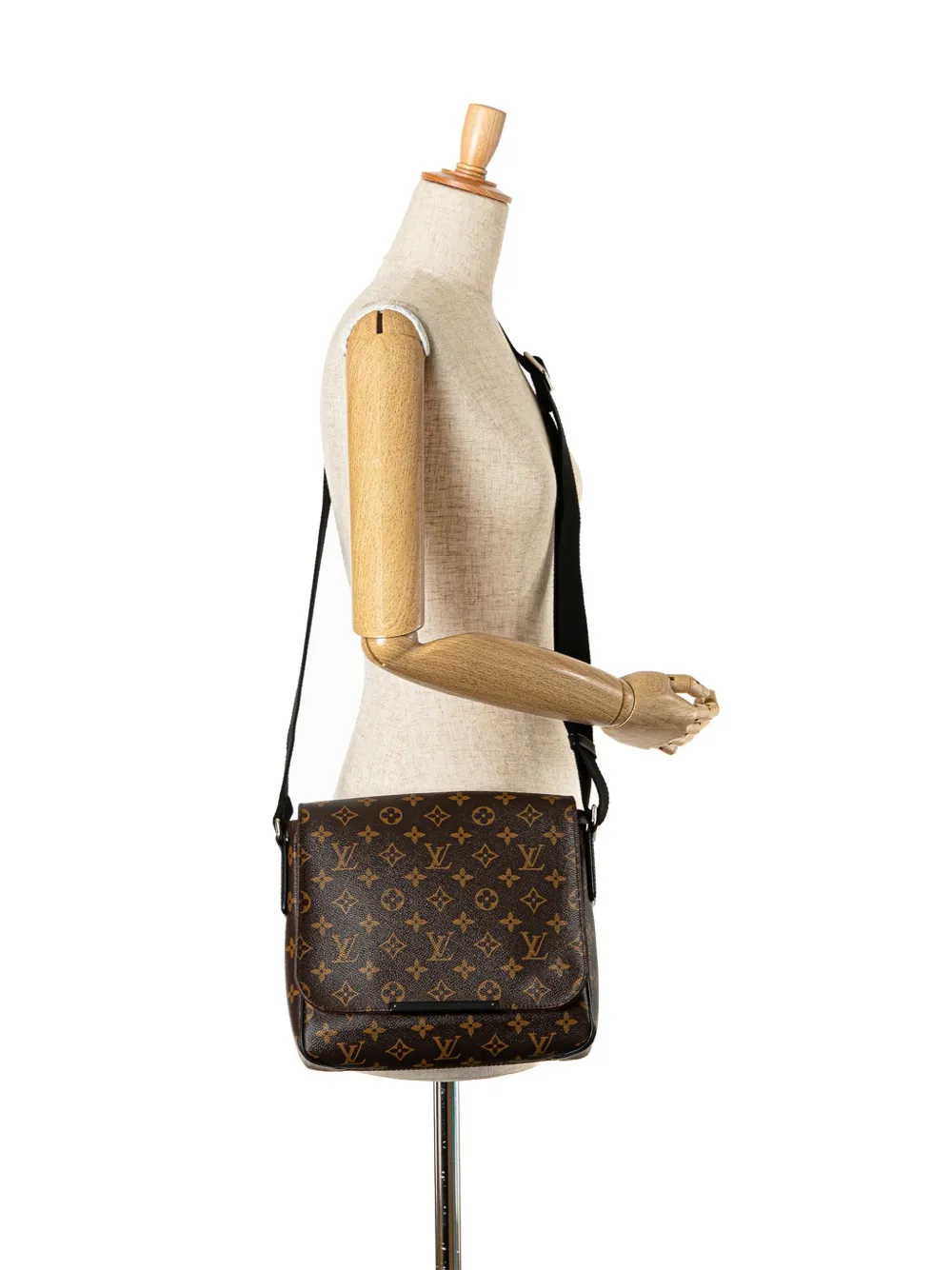 Affordable Louis Vuitton Pre-Owned 2013 Monogram Macassar District PM crossbody bag WOMEN